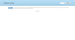 Desktop Screenshot of ohoo.com
